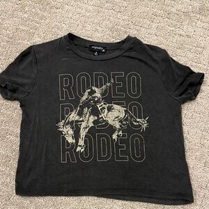 Originality Black Rodeo Graphic Tee